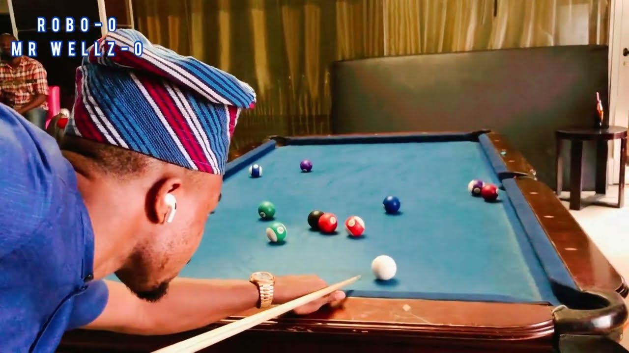 Image of video the Epic Showdown: Mr Wellz vs Robo in a Thrilling 8ball Snooker Battle! 10