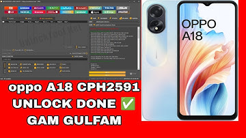 OPPO A18 Pattern Password Remove By Hard Reset | Oppo A18 Lock Kaise Tode UNLOCK TOOL | GSM GULFAM