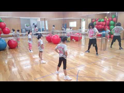 ♪銀河鉄道999 準備体操ダンス キッズダンシング日曜日クラス キッズガーデン武蔵小杉教室 指導 梶原和歌子