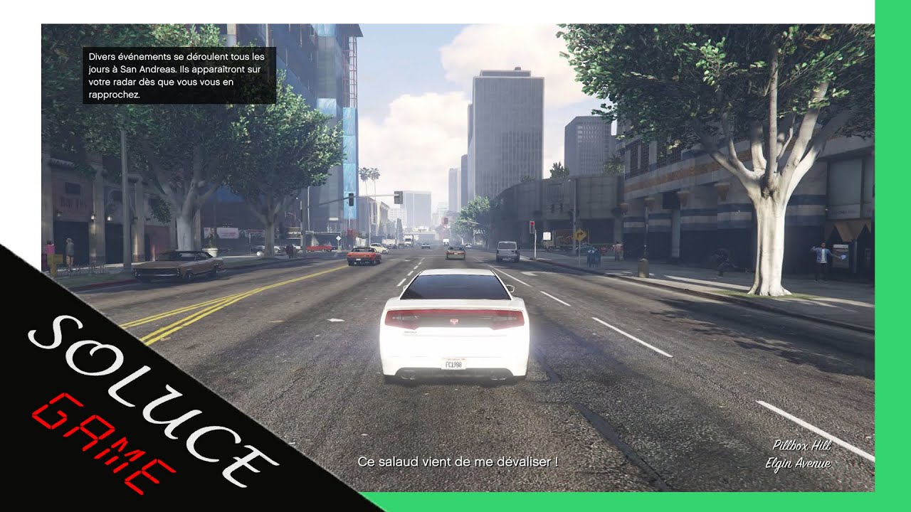 Vol à Pillbox Hill sur Elgin Avenue Grand Theft Auto 5 Soluce Game