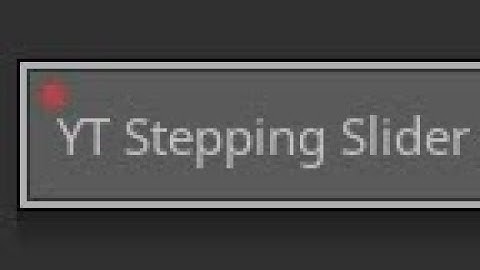 Zbrush plugin "YT Stepping Slider"