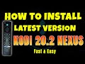 Install kodi 202 nexus latest version on firestick 2024 update