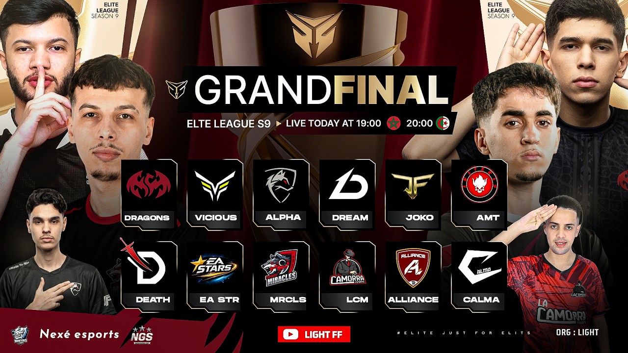 ELITE LEAGUE S9 GRAND FINAL | بطولة النخبة - النهائى الكبير - $300