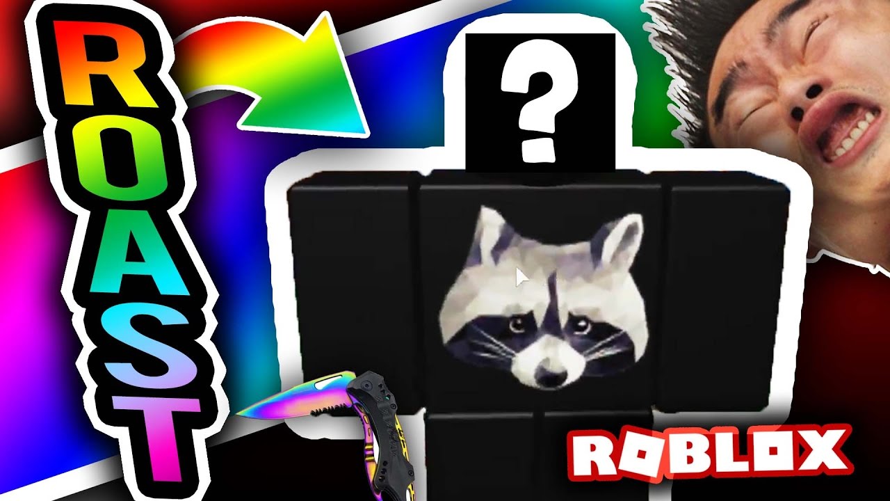 Roasting In Roblox Murder Mystery 2 Youtube - racoon box roblox