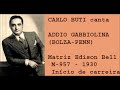 CARLO BUTI canta ADDIO GABBIOLINA, BEM INÍCIO DE CARREIRA - ALTA FIDELIDADE