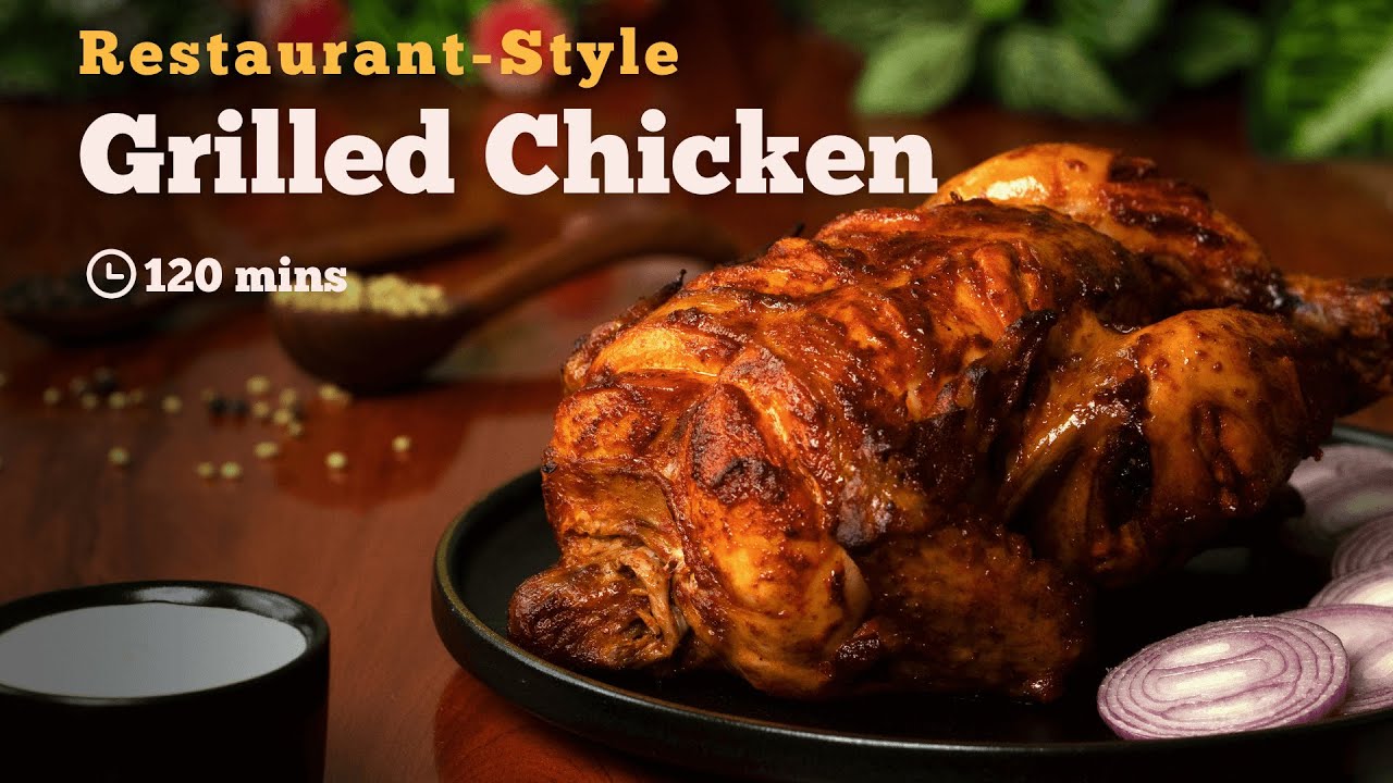 Restaurant Style Grilled Chicken  Grilled Chicken Restaurant Style Recipe Chicken Recipes Cookd