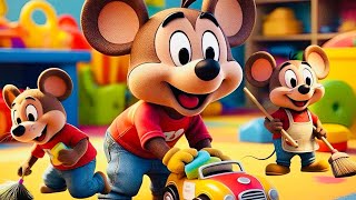 Super Fun Clean Up Song For Kids | Mighty Mouse Saves The Day