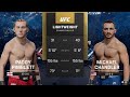 EA Sports UFC 6 Gameplay Paddy Pimblett vs Michael Chandler