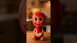 Cute Baby Fruits Munch Time – Apple, Pineapple &amp; Carrot