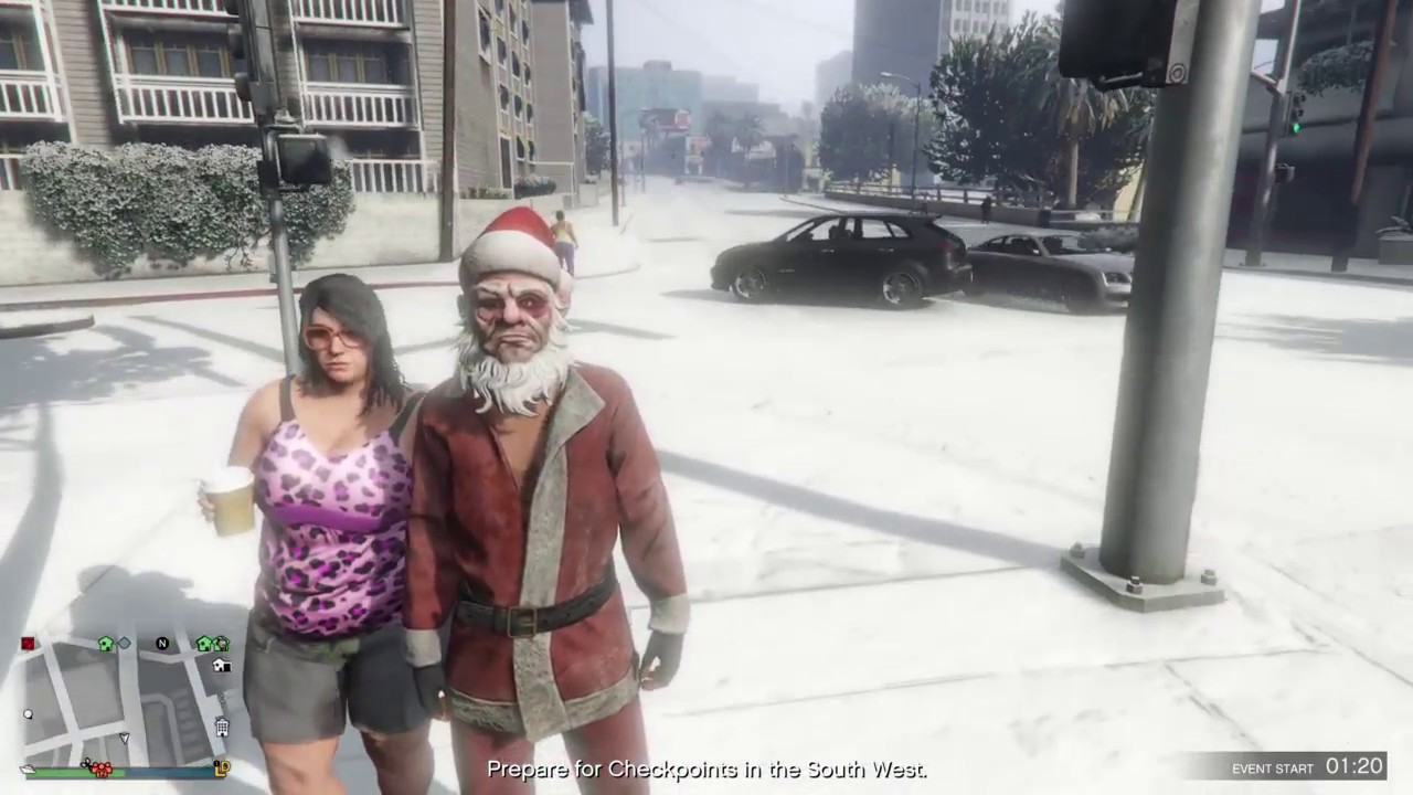 Gta v Santa Is Pissed