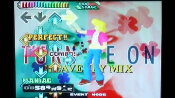 Kon - TURN ME ON (Maniac) AAA on DDR 4th Mix PLUS (Japan)