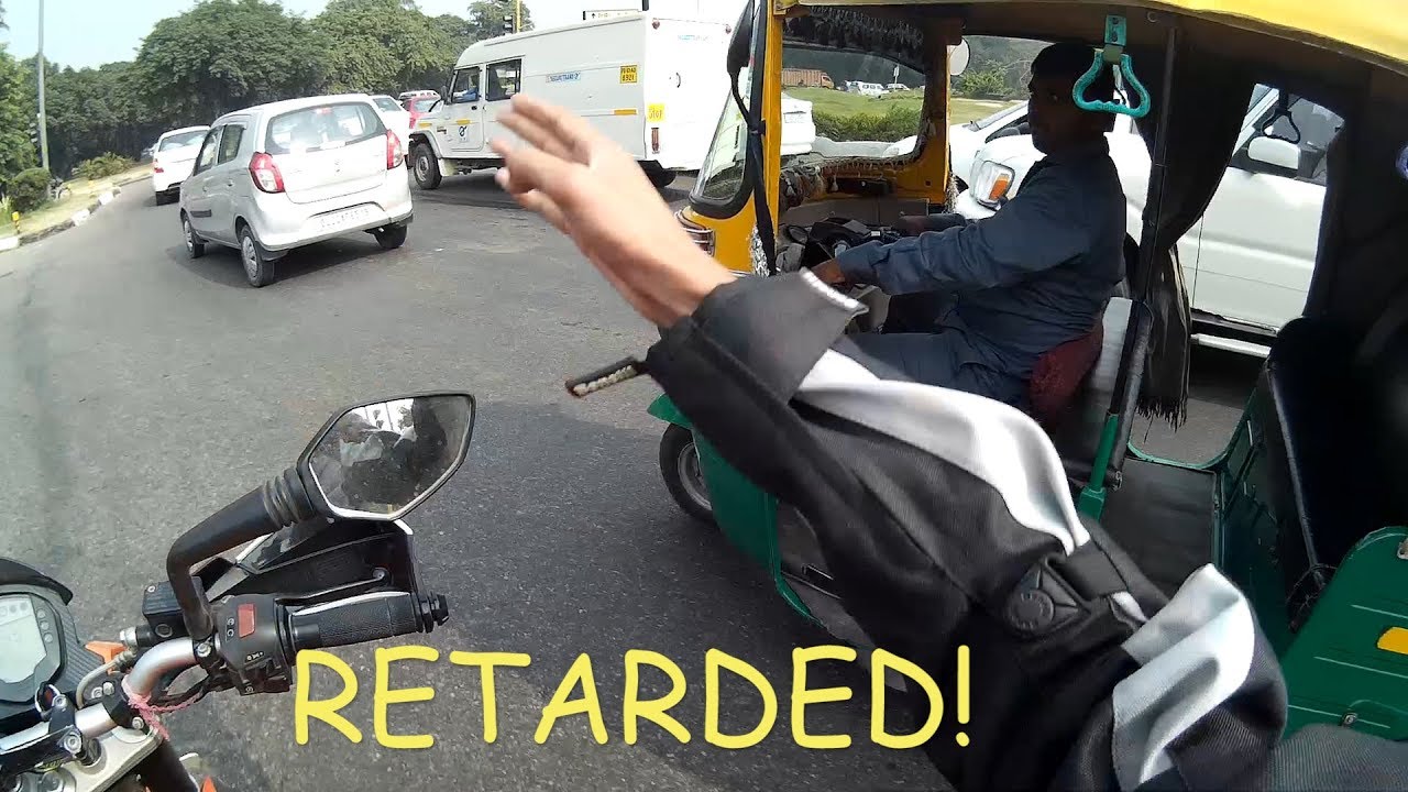 DAILY OBSERVATIONS | RETARDED AUTO DRIVER | 