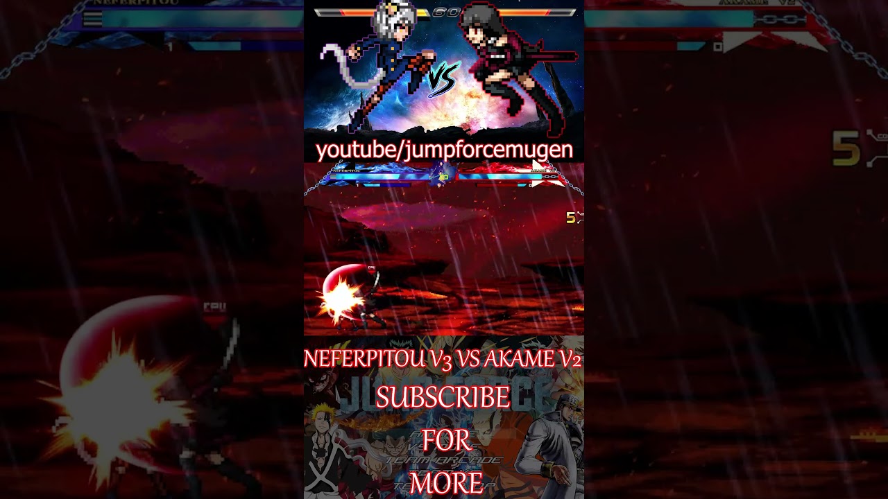 NEFERPITOU V3 VS AKAME V2 