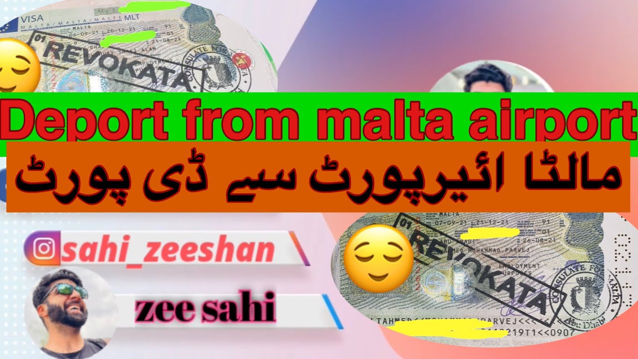 Why deport from malta / malta airport clearance 