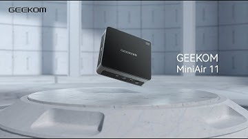 The Thinnest Mini PC from GEEKOM - MiniAir 11 has officially launched