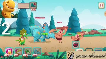 dino bash gameplay walkthrough level 9 | l game channel | android & ios gameplay