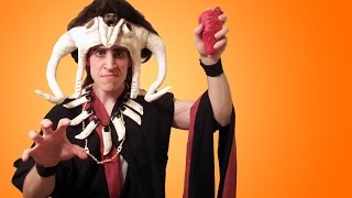 Indiana Jones Halloween Costume - Mola Ram and Sacrifice Victim