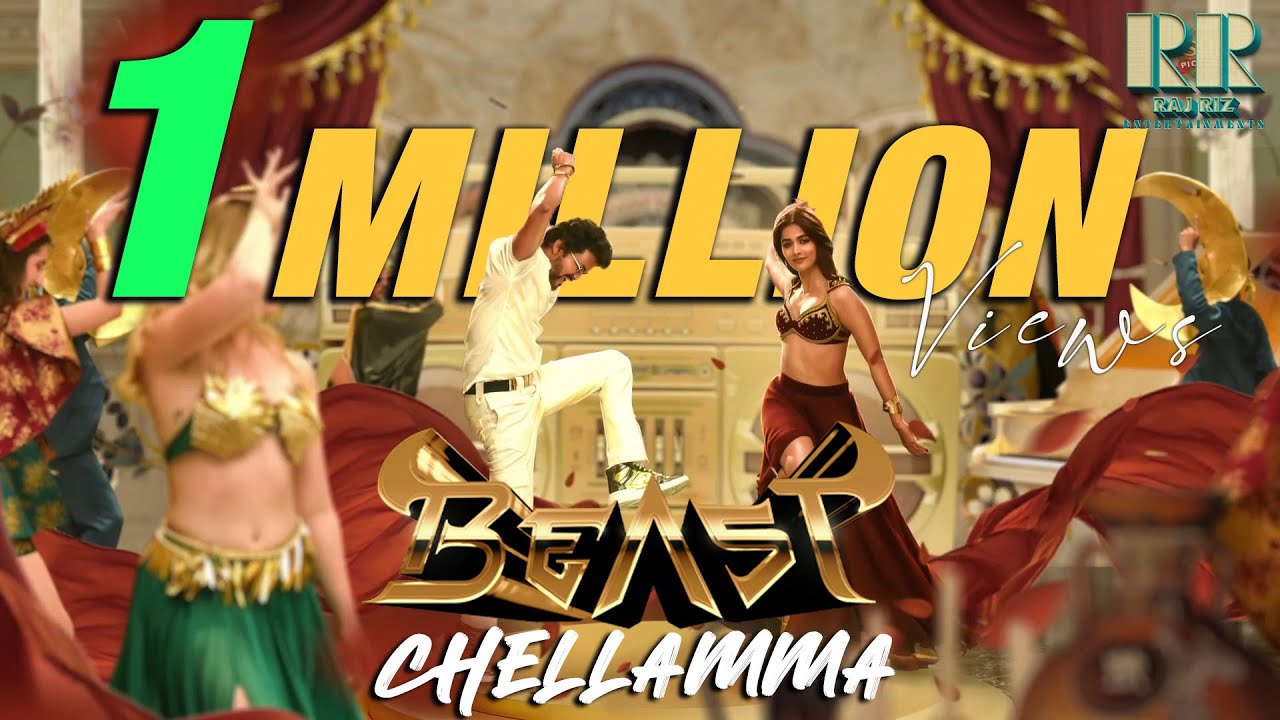 Beast chellamma | Official Song | RAJ RIZ | THALAPATHY VIJAY | BEAST