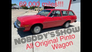 All Original 1980 Pinto Station Wagon! 69,000 miles with original Sales Receipt!