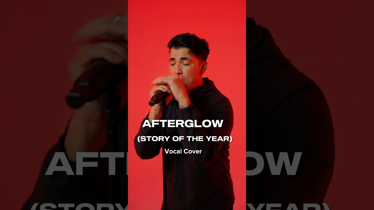 @adecuba28 singing “Afterglow.”by @storyoftheyear  #storyoftheyear #cover #emo #posthardcore