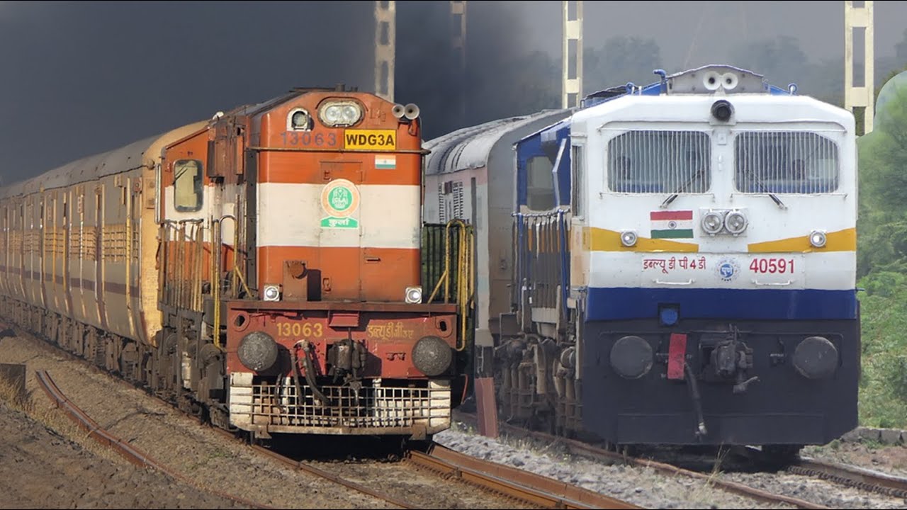 GUNTUR and NANDED Division GRAND OLD Diesel Trains | FATV EPISODE Number 