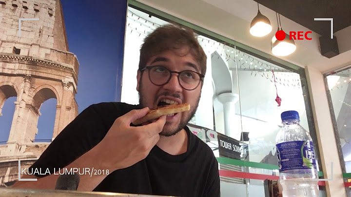 HO MANGIATO LA PIZZA IN MALESIA !!!