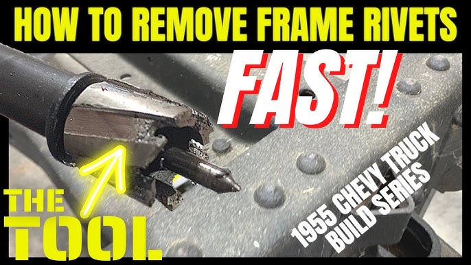 How to remove rivets with the 1341S Rivet Removal Tool Instructional Video  - YouTube