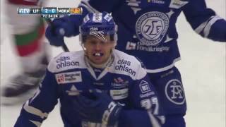 2-0 målet - "Wikman med förarbetet, Castonguay med målet"