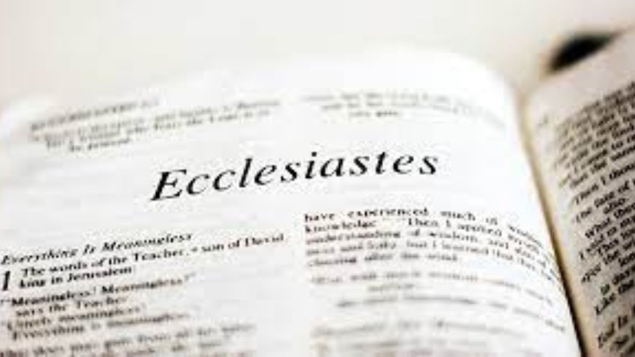 Ecclesiastes KJV | Bible Dramatized KJV - YouTube