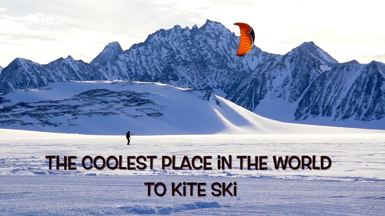 The Coolest Place in the World to Kite Ski
