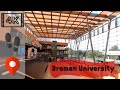 【4K】Virtual Walk through Bremen University | Bremen 🇩🇪