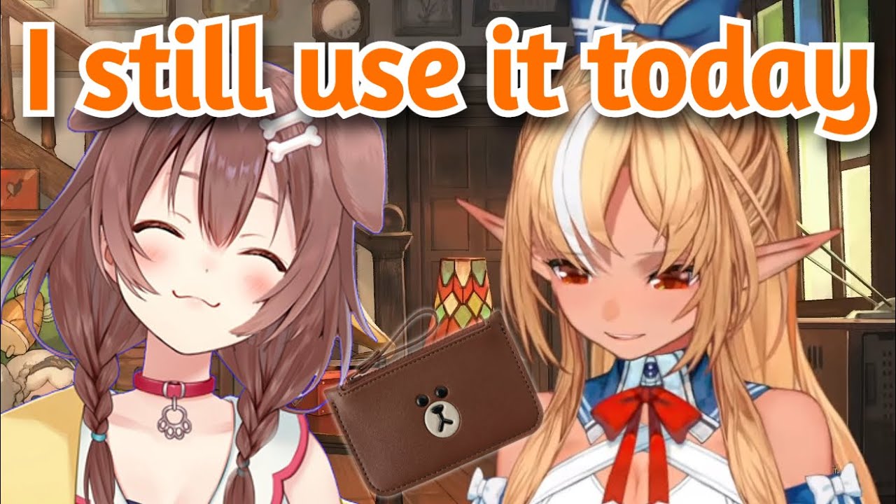 2 Years Later, Flare Still Treasures the Wallet That Korone Gave Her [Hololive]