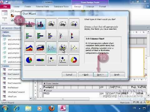 Create Chart In Access 2010