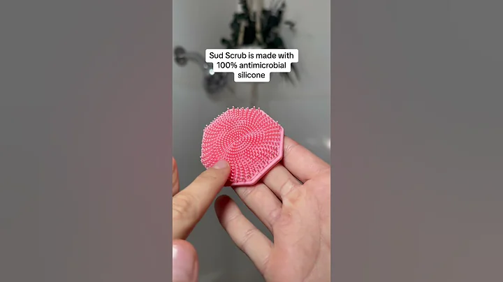 Keep your face clean and refreshed with a Sud Scrub face scrubber!#showerproducts #showeressentials