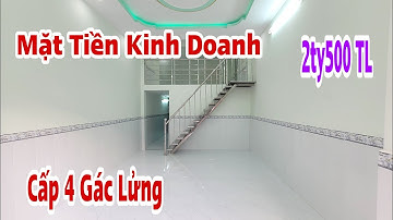 Bán Nhà Dĩ An Cấp 4 Gác Lửng Gần MT Phan Đăng Lưu TP. Dĩ An 2ty5 TL Gần VinCom 550 KCN Sóng Thần