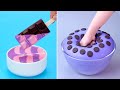 Easy &amp; Perfect Chocolate Cake Decorating Ideas | So Tasty Rainbow Cake Hacks | Satisfying Video