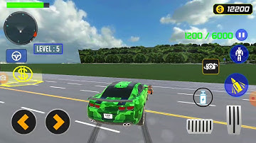 Army Bus Robot Transform Wars | Air Jet Robot Android GamePlay | By Tip Top Gemes