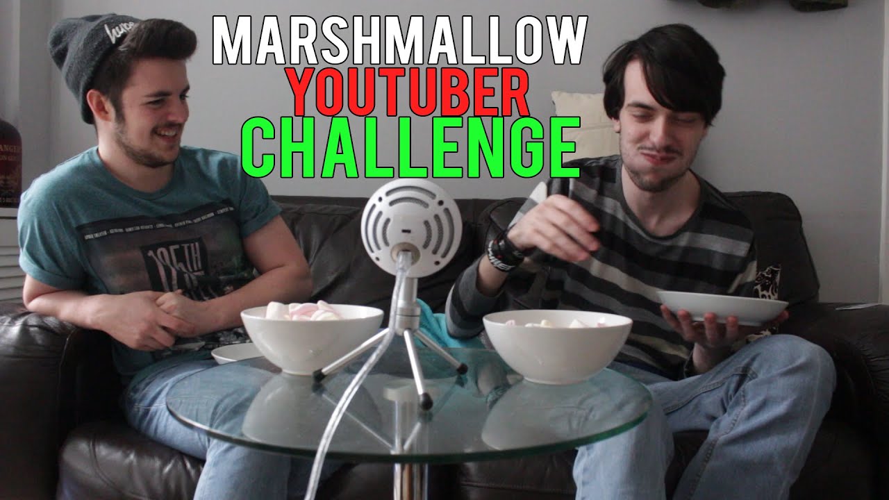 Marshmallow YouTuber challenge! YouTube