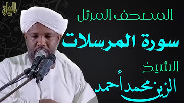 الشيخ الزين محمد أحمد سورة المرسلات  Sheikh|| Al-Zain Muhammad Ahmad |Surah Al-Mursalaat