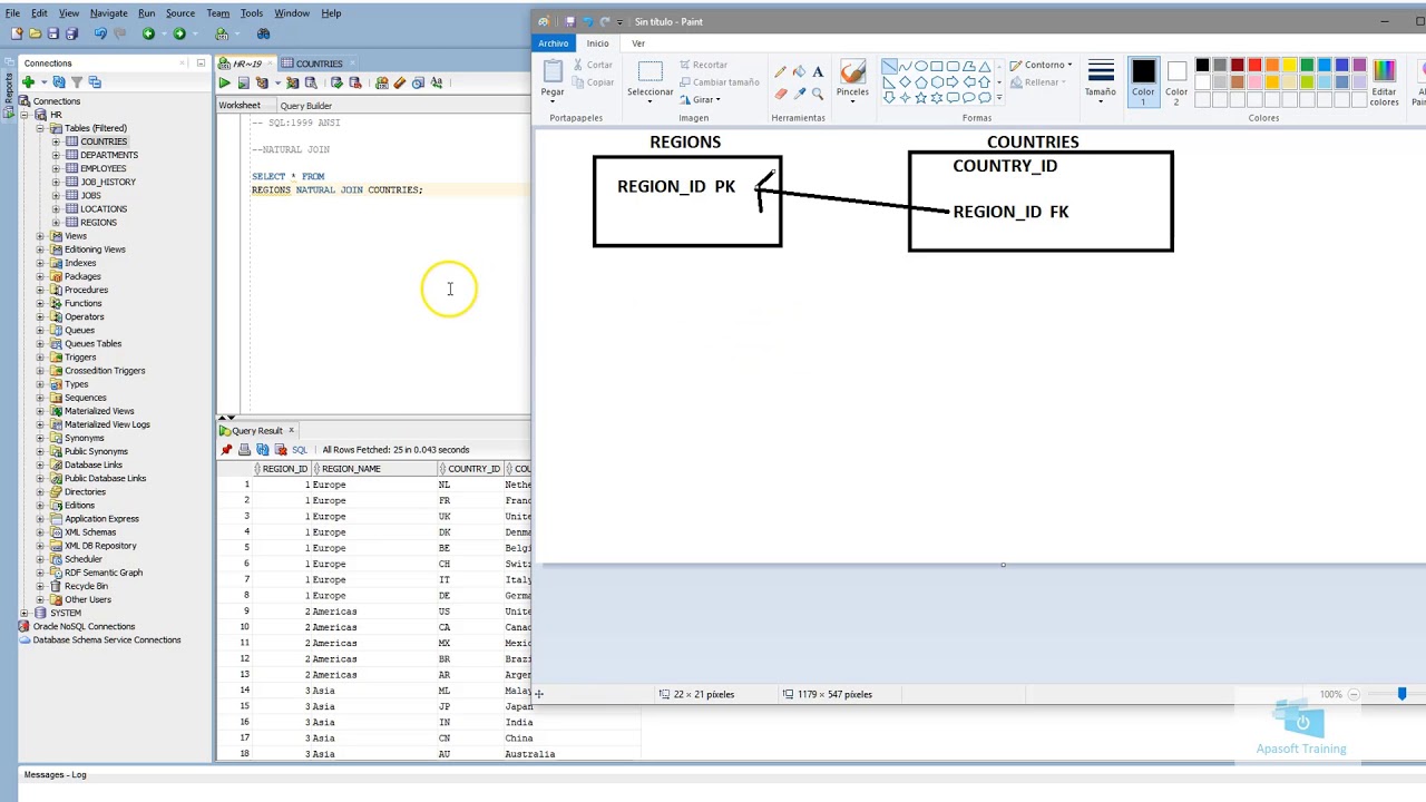 Curso Oracle SQL desde cero: natural joins - YouTube