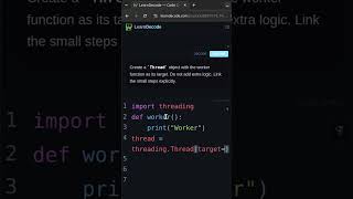Python Threads: Pass worker, Not worker()