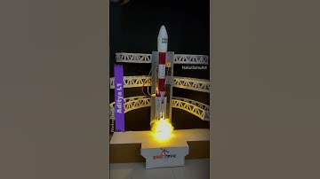 Aditya L1 launching working model ISRO India #shorts #viral #trending #youtubeshorts #diy NakulSahu
