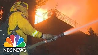 Striking on-the-ground footage shows the fast-moving camp fire burning
through paradise, california. tens of thousands have already been
evacuated as firefig...