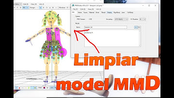 Limpiar tu modelo MMD [PMX tutorial Principiantes]