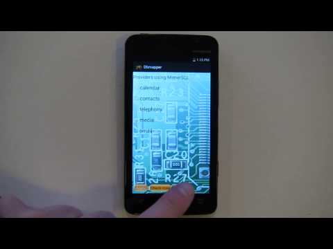 Replacing six SQLite databases on a Qualcomm QRD device with a Mimer server in runtime.