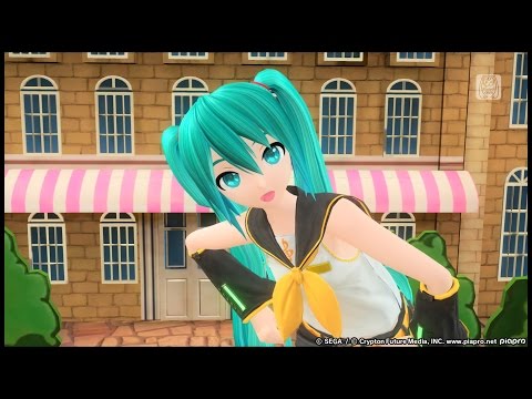 【PS4 DIVA FT】リンリンシグナル【初音ミク：リンスタイル（ディープスカイ 眼鏡なし）／鏡音レン：オリジナル（生徒会執行部）】