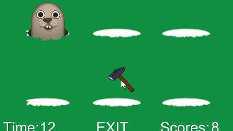 processing小遊戲(打地鼠)