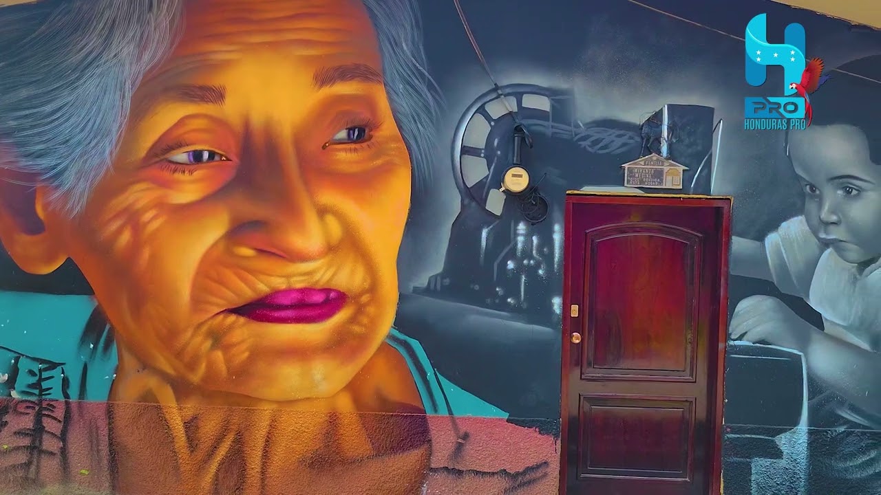 SAN ANTONIO DE CORTÉS - HONDURAS - FERIA Y MURALISMO