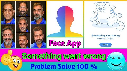 FaceApp Something Went Wrong Error Solution Fix | How to Use FaceApp in Hindi | #Faceapp
