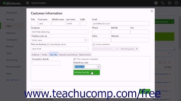 QuickBooks Online Plus 2017 Tutorial Adding New Customers Intuit Training